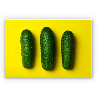 Wandbild Saure Gurken 