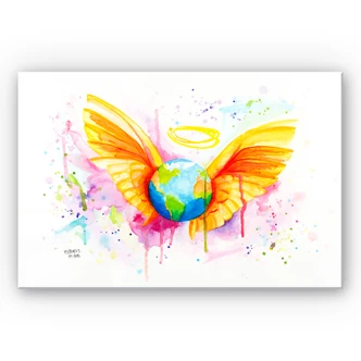 Wandbild Buttafly - Angel 