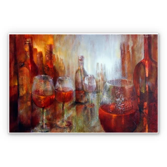 Wandbild Schmucker - Später Burgunder 