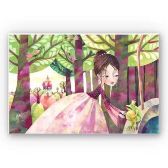 Wandbild Blanz - Der Froschkönig 