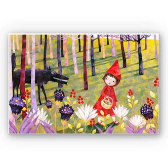 Wandbild Blanz - Rotkäppchen 