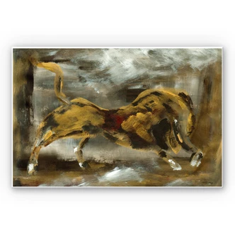 Wandbild Niksic - Der goldene Stier 