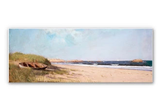 Wandbild Silva - Am Strand - Panorama 