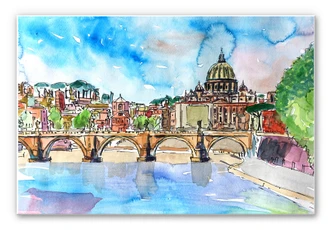 Wandbild Bleichner - Vatican in Rome 