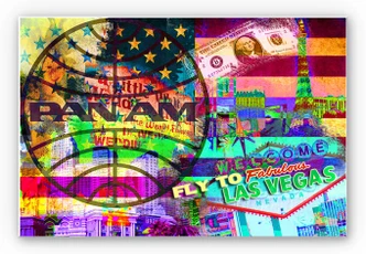 Wandbild PAN AM - Las Vegas 