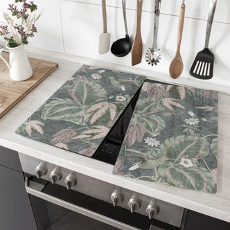 Herdabdeckplatte Kolibri im Tropenwald - Bloomery Decor 