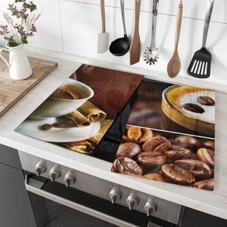 Herdabdeckplatte Coffee 06 
