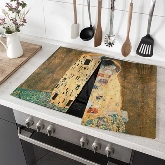 Piastre copri-fornelli – Klimt - Il bacio 