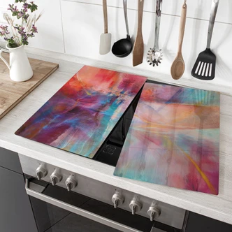 Piastra di copertura del fornello Delicata nebbia di colore in movimento - Schmucker 