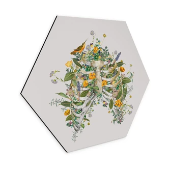 Hexagon Dibond Frida Floral Studio - Floral Thorax 