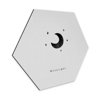 Hexagon Dibond Orara Studio - Moonlight 