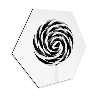Hexagon Dibond Sisi & Seb - Lollipop 