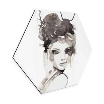 Hexagon Dibond Verbaan - Hot Mess 