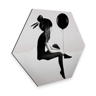 Hexagon - Alu-Dibond - Ireland - No such thing as nothing - Ballon Hexagon - Alu-Dibond - Ireland - No such thing as nothing - Ballon