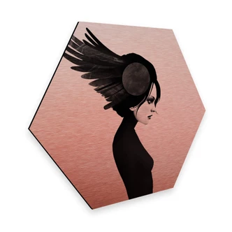 Hexagon Alu-Dibond Kopereffect Ireland - Amy 