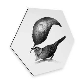 Hexagon Dibond Nicebleed - the Messenger 