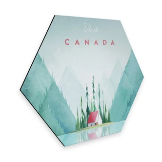 Hexagon - Alu-Dibond Rivers - Canada 