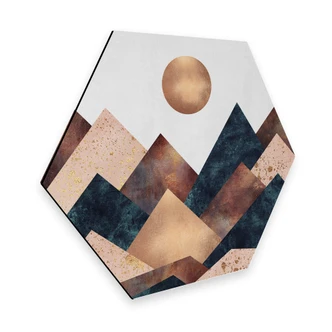Hexagon Dibond Fredriksson - Herfst 