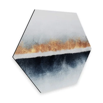 Hexagon Dibond Fredriksson - Horizon 