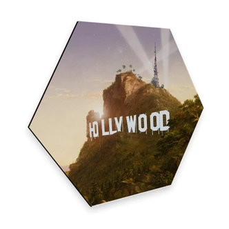 Hexagon Dibond Loose - Hollywood 