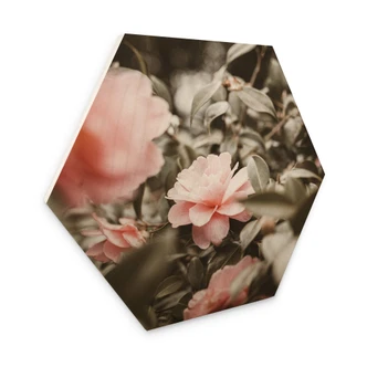 Hexagon - Holz Annie - Rosenblüte 