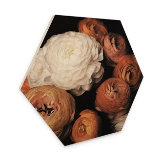 Hexagon Hout FiguraNYC Photography - Ranonkel 