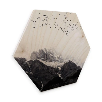 Hexagon Hout Kubistika - High in the Mountains 