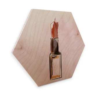 Hexagon - Holz Kubistika - Lippenstift 