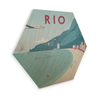 Hexagon Hout - Rivers - Rio de Janeiro 
