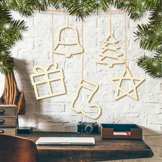 Baumschmuck 02 Set (5-teilig) 