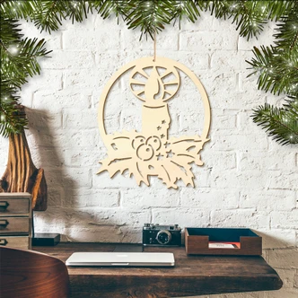 Candle – poplar wood 