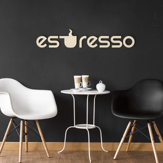 Lettere di legno Espresso 