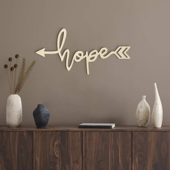 Houten Decoratie - Hope Houten Decoratie - Hope