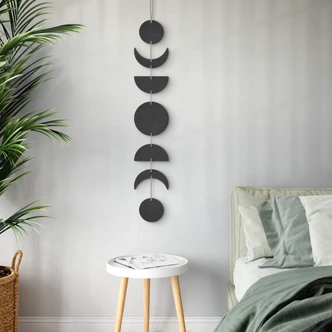 Maanstonden MDF Decoratie 