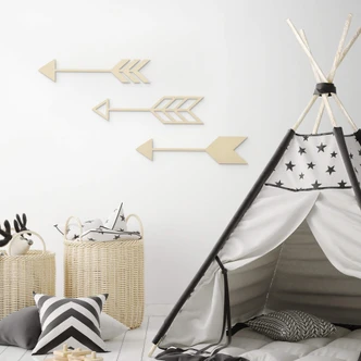 Wooden Décor - Arrows - set of 3 