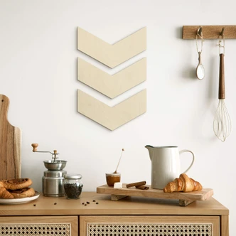 Houten Decoratie - Richtingspijl - set van 3 