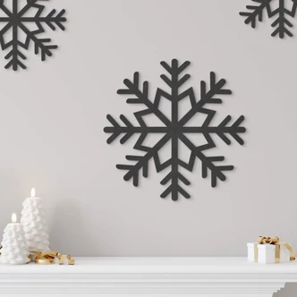 Sneeuwvlok MDF Decoratie 