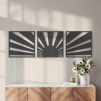 Decoro MDF Boho Sunset (3 parti) 