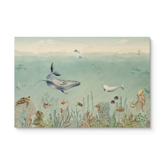 Holzbild Kikki Belle - Meeresleben 