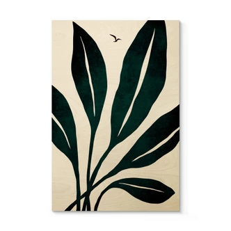 Træplakat Kubistika - Ophelia 