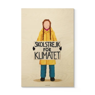 Holzbild Tohmé - Greta 