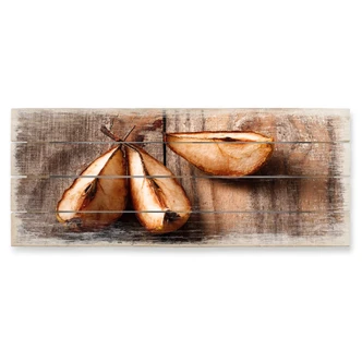 Holzbild Laercio - Apple Crumble - Panorama 