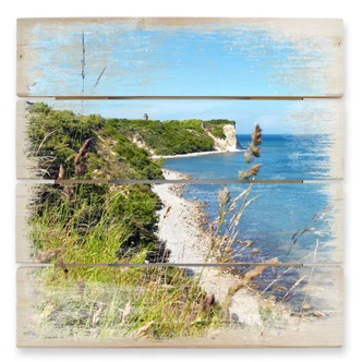 Obraz drewniany Cape Arkona - 40x41,5 cm Obraz drewniany Cape Arkona - 40x41,5 cm