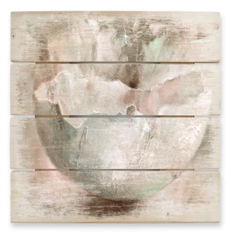Holzbild Schmucker - Eierschale - 40x41,5 cm 
