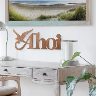 Decoro in legno - Ahoi 