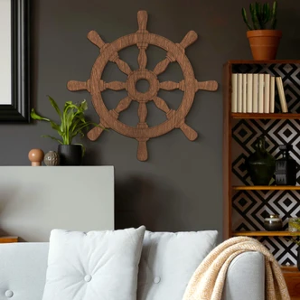 Decoro in legno -Timone 