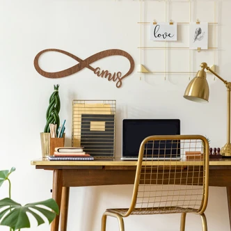 Holzkunst Mahagoni - Unendlich Infiniment Amis 