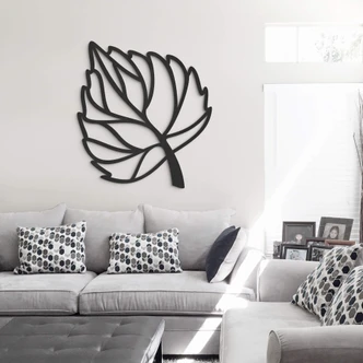 MDF Decoratie Berkenblad 