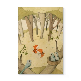 Holzbild Loske - Die Lichtung 