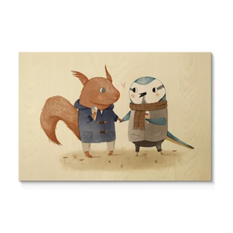 Holzbild Loske - Eiscreme 